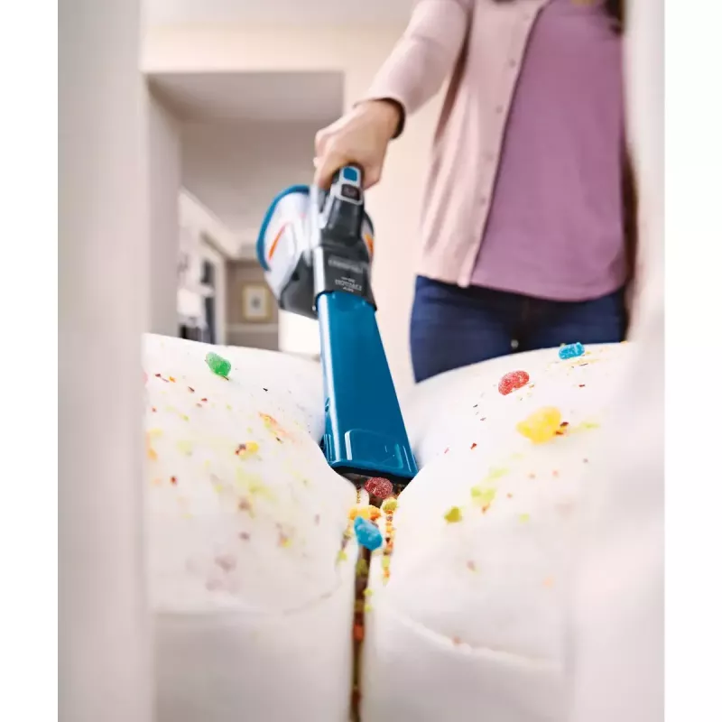 Belaidis rankinis dulkių siurblys Black & Decker BHHV520BF-QW, sausam valymui, 35 W, 0,7 l talpa, 21 min veikimo laikas, 1,2 kg