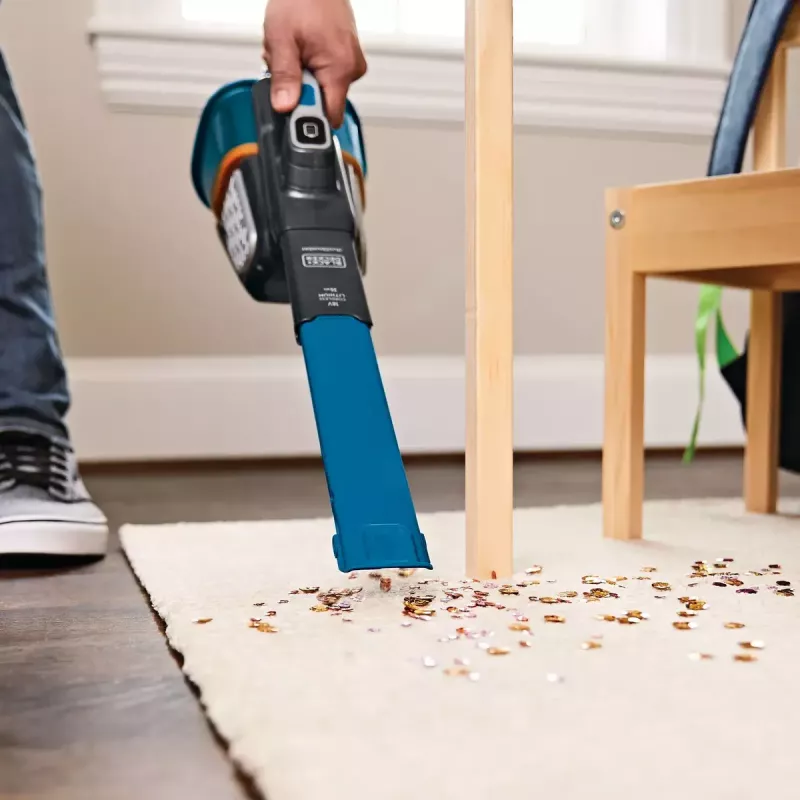 Belaidis rankinis dulkių siurblys Black & Decker BHHV520BF-QW, sausam valymui, 35 W, 0,7 l talpa, 21 min veikimo laikas, 1,2 kg