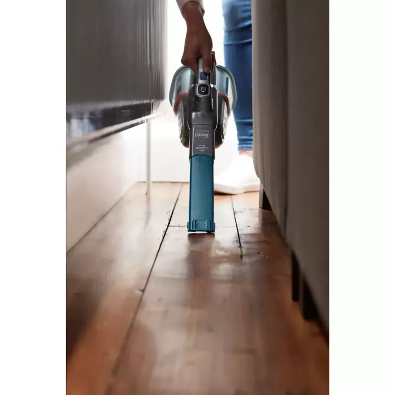 Belaidis rankinis dulkių siurblys Black & Decker BHHV520BF-QW, sausam valymui, 35 W, 0,7 l talpa, 21 min veikimo laikas, 1,2 kg