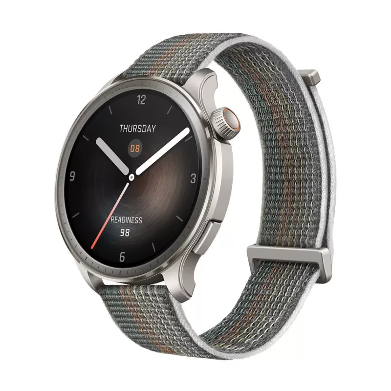 Amazfit Balance 3,81 cm (1,5 colio) AMOLED 46 mm Skaitmeninis 480 x 480 pikselių Liečiamas ekranas Pilka Wi-Fi GPS
