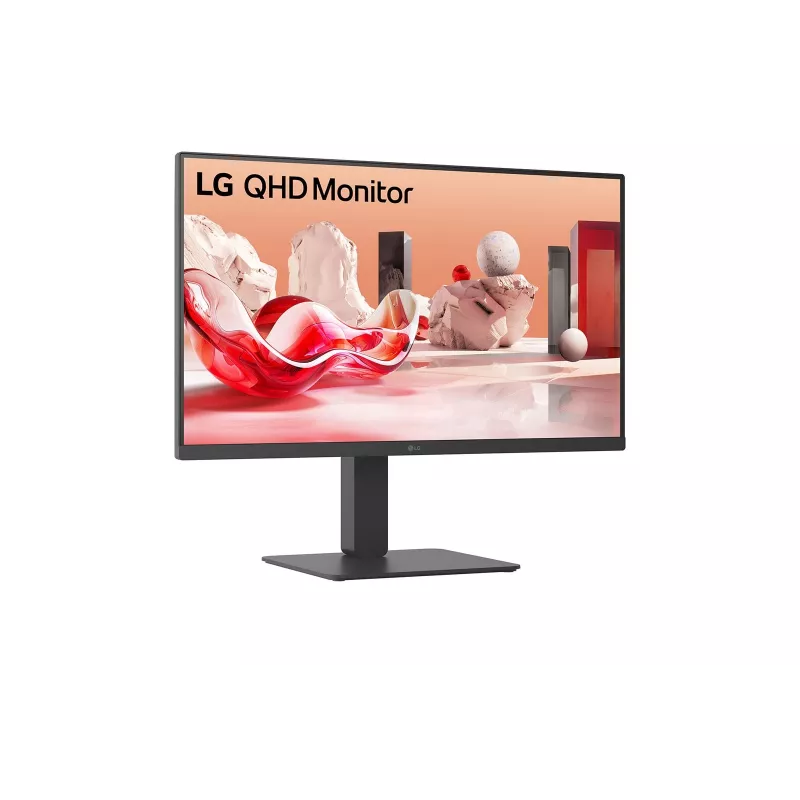 LG 27BA45QB-B monitorius 68,6 cm (27 colių) 2560 x 1440 pikselių Quad HD LCD juodas