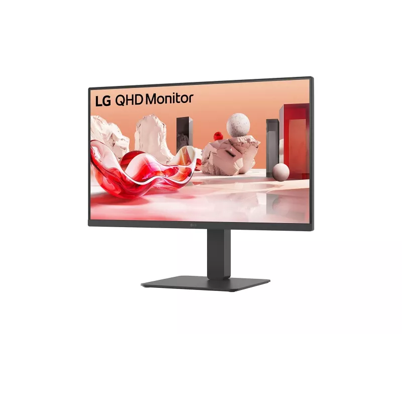 LG 27BA45QB-B monitorius 68,6 cm (27 colių) 2560 x 1440 pikselių Quad HD LCD juodas