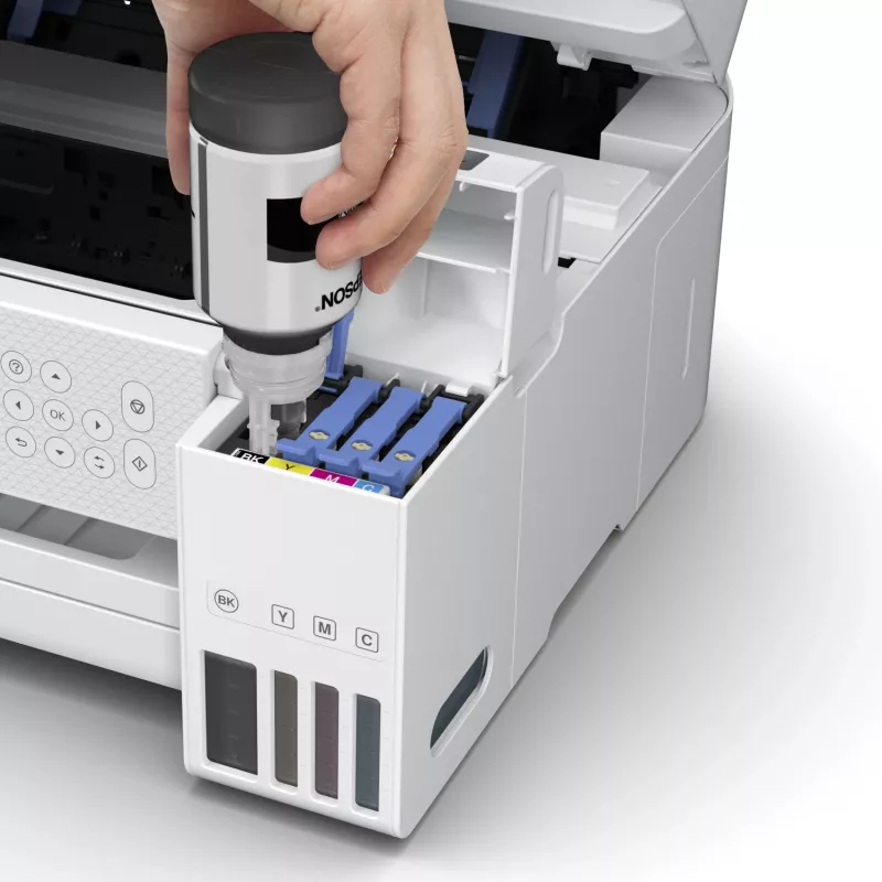 Epson EcoTank ET-2856 daugiafunkcis rašalinis spausdintuvas A4, 5760 x 1440 DPI, 33 ppm, Wi-Fi