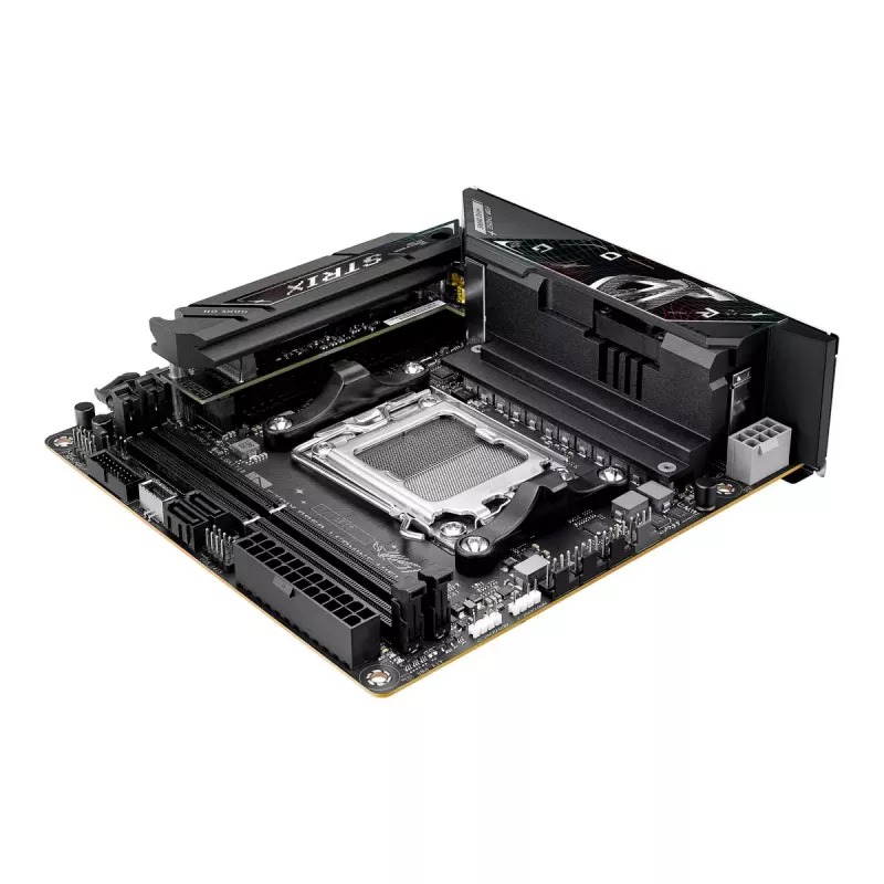Motininė plokštė ASUS ROG STRIX B850-I GAMING WIFI, AMD B850, Socket AM5, mini ITX, 2x DDR5, Wi‑Fi 7, 2.5Gb LAN