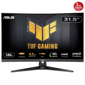 ASUS TUF Gaming VG32WQ3B monitorius 80 cm (31,5 col.) 2560 x 1440 pikselių Quad HD LED Juodas