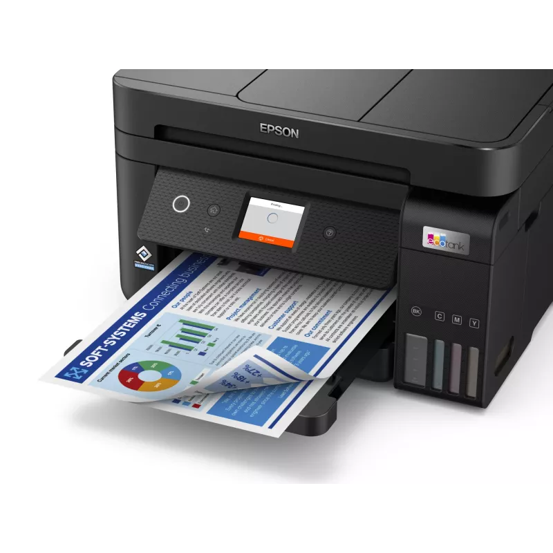 Epson EcoTank ET-4850 daugiafunkcis spausdintuvas (rašalinis, A4, 4800x1200 DPI, 33 ppm, Wi-Fi)