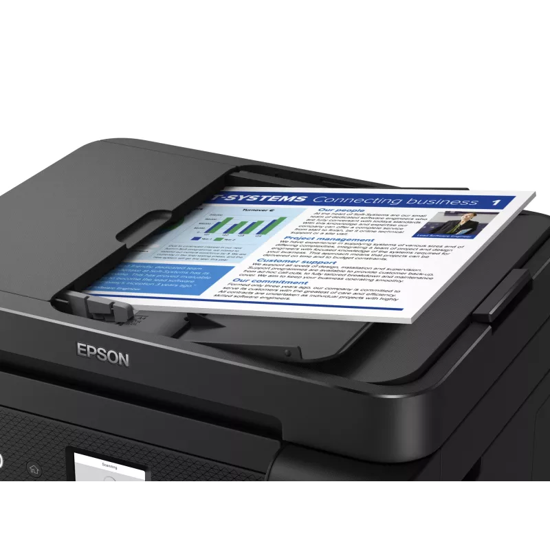 Epson EcoTank ET-4850 daugiafunkcis spausdintuvas (rašalinis, A4, 4800x1200 DPI, 33 ppm, Wi-Fi)