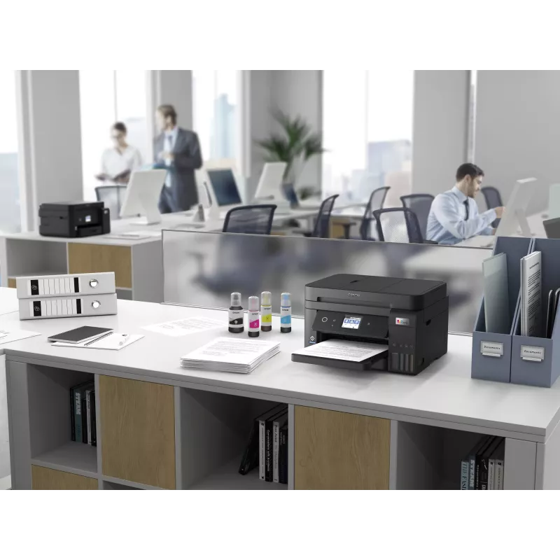 Epson EcoTank ET-4850 daugiafunkcis spausdintuvas (rašalinis, A4, 4800x1200 DPI, 33 ppm, Wi-Fi)