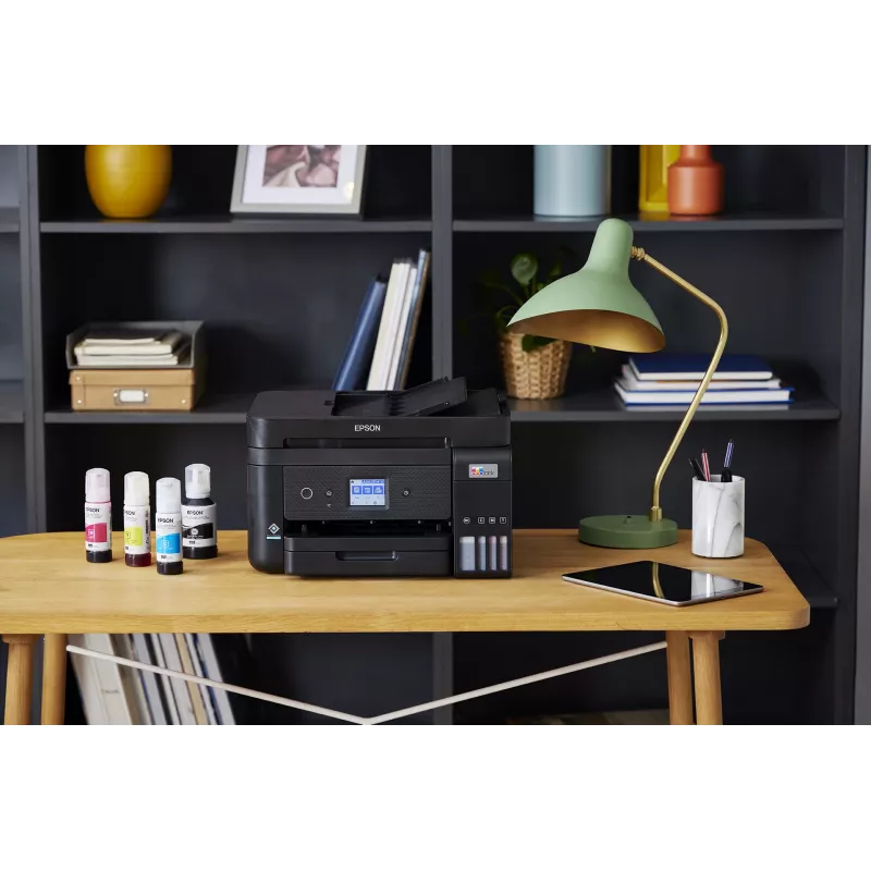 Epson EcoTank ET-4850 daugiafunkcis spausdintuvas (rašalinis, A4, 4800x1200 DPI, 33 ppm, Wi-Fi)