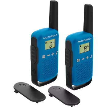 Motorola TALKABOUT T42 racija 16 kanalų Juoda, Mėlyna