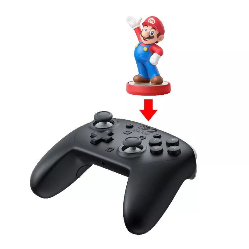 Nintendo Switch 2 Pro Controller juodas Bluetooth valdiklis analoginis / skaitmeninis Nintendo Switch 2