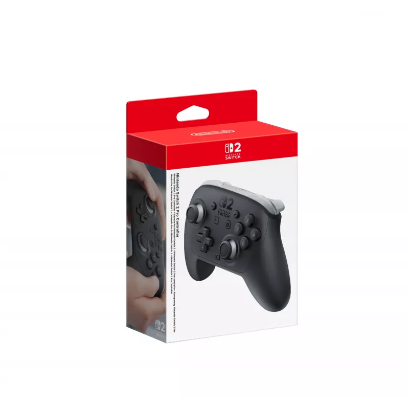 Nintendo Switch 2 Pro Controller juodas Bluetooth valdiklis analoginis / skaitmeninis Nintendo Switch 2
