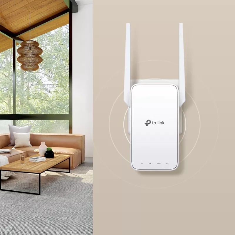Tinklo stiprintuvas TP-Link AC1200 „Mesh“ Wi-Fi diapazono plėtiklis
