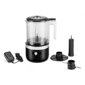 Elektrinis smulkintuvas KitchenAid 5KFCB519EBM 1,19 L 24 W juodas permatomas