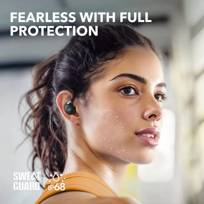 ANKER Soundcore Sport X20 belaidės ausinės – juodos