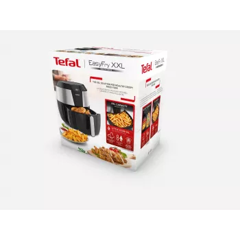 Tefal Easy Fry EY701D Karšto oro gruzdintuvė 5,6 L 1850 W Juoda, Nerūdijantis plienas
