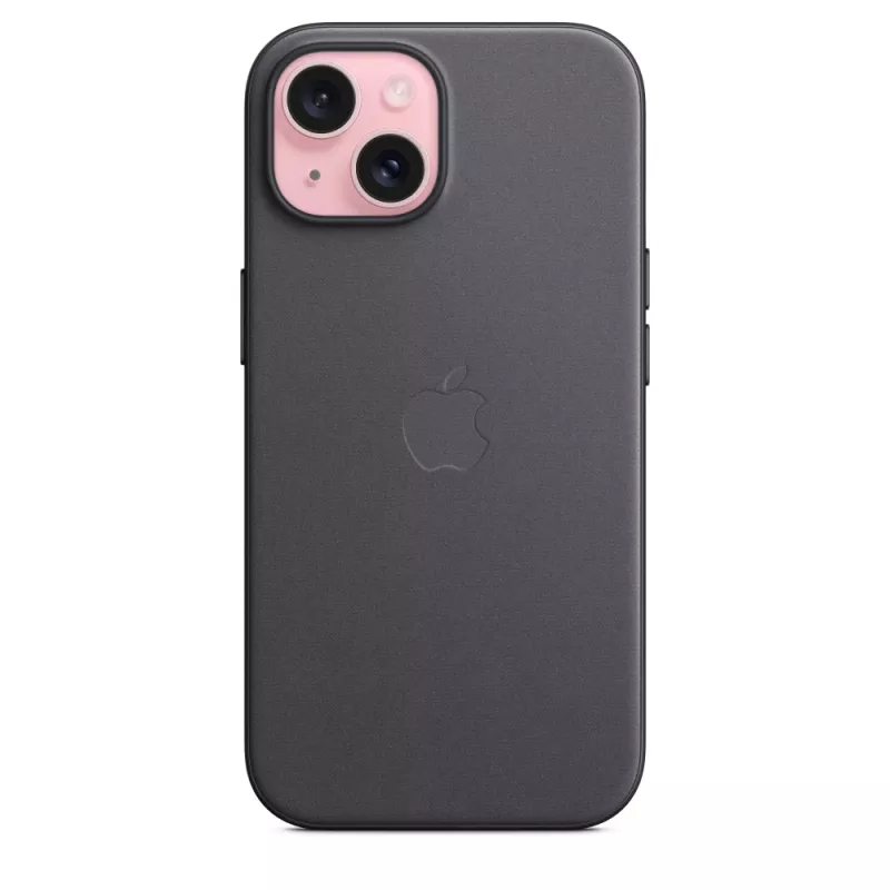 APPLE Apple FineWoven Dėklas su MagSafe iPhone 15 Juodas