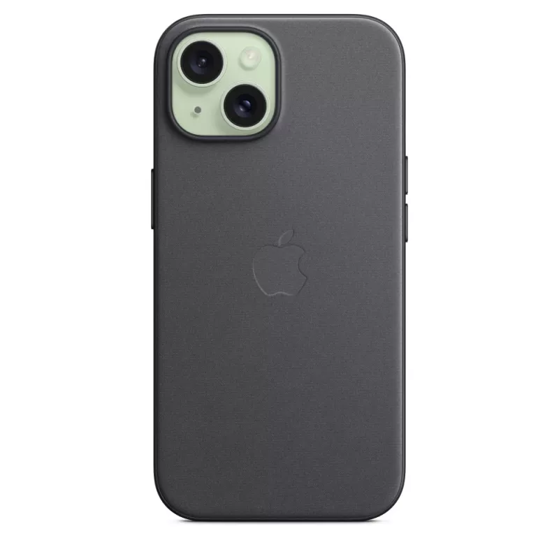 APPLE Apple FineWoven Dėklas su MagSafe iPhone 15 Juodas