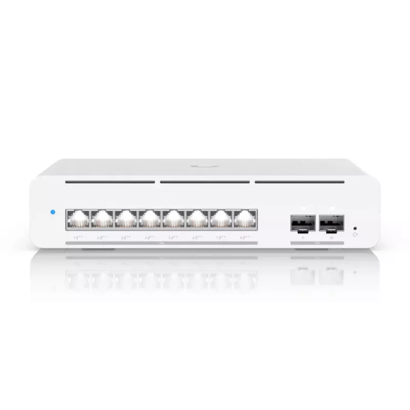 Valdomas jungiklis Ubiquiti UniFi Pro XG 8 PoE 10G Ethernet 8 prievadai
