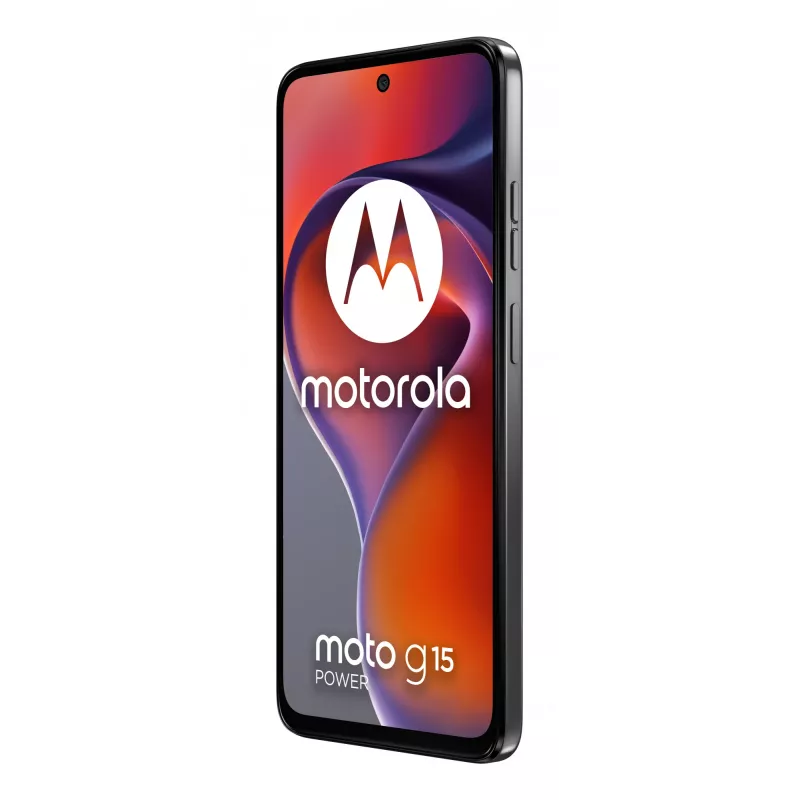 Mobilusis telefonas Motorola moto g15 power 6,72 colių Full HD+ Dual SIM Android 15 4G USB Type-C 8 GB RAM 256 GB atminties 6000 mAh pilka