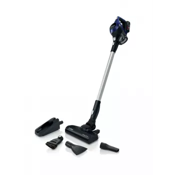 Bosch Serie 6 BBS611MAT belaidis dulkių siurblys 2-in-1, 18 V, 0,3 L, mėlynas