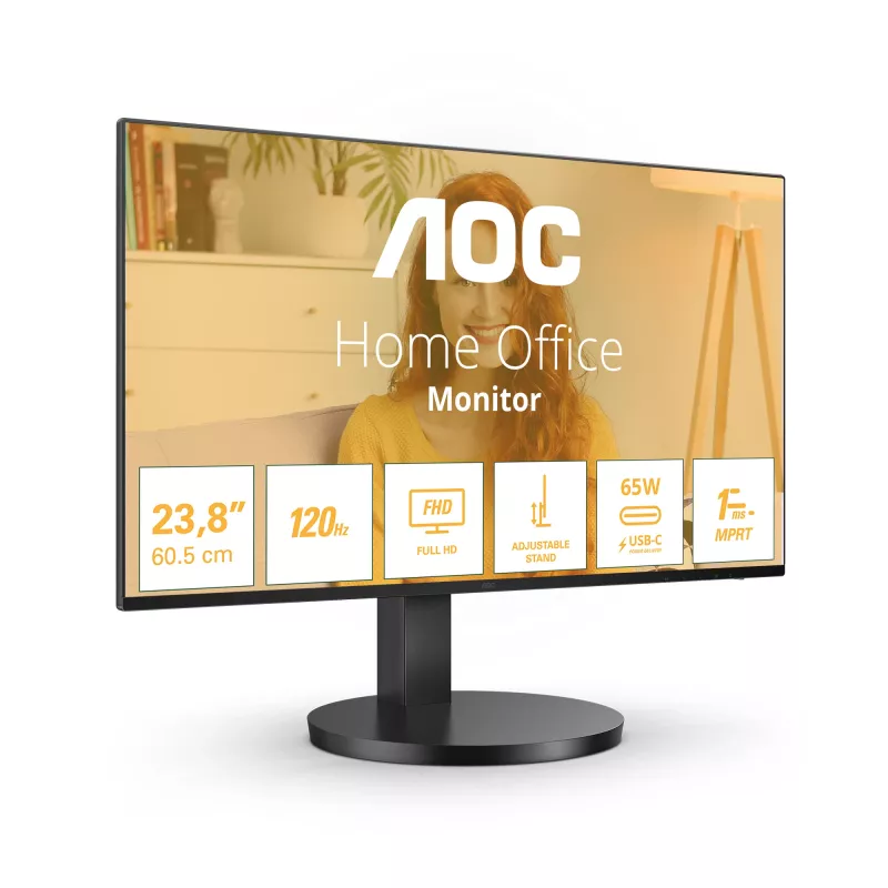 Monitorius AOC B3 27B3CF2 68,6 cm (27 colių) Full HD LED juodas