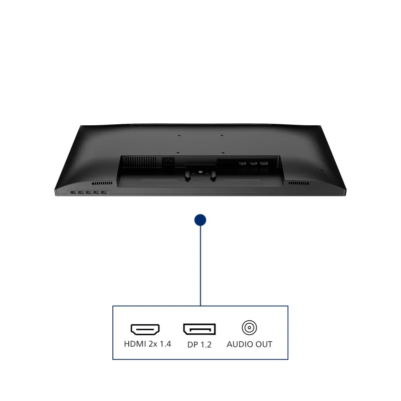 Philips V Line 275V8LA/00 monitorius 68,6 cm (27 colių) 2560 x 1440 pikselių Quad HD LED juodas