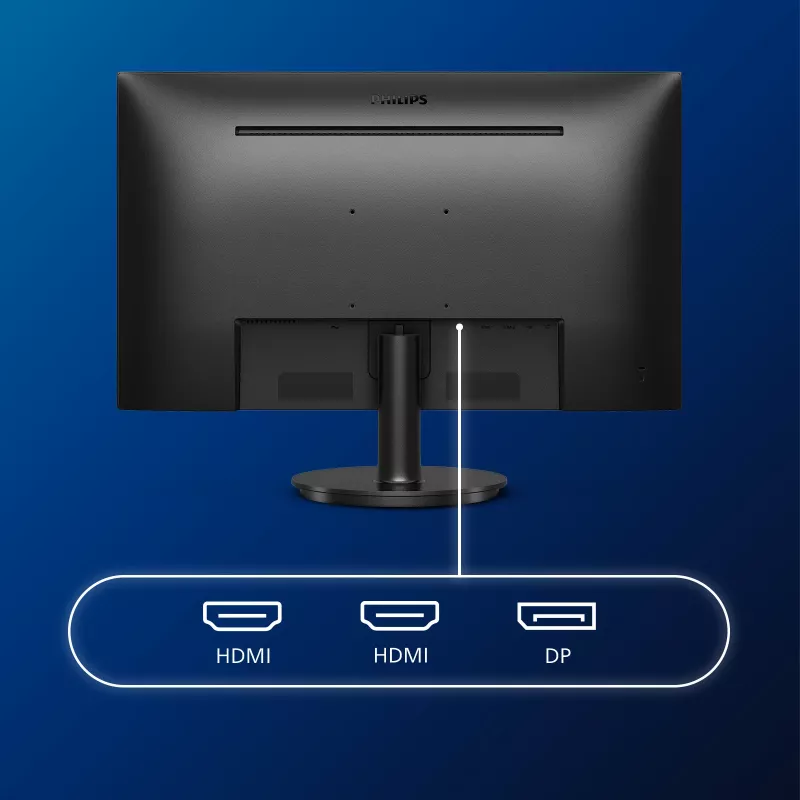 Philips V Line 275V8LA/00 monitorius 68,6 cm (27 colių) 2560 x 1440 pikselių Quad HD LED juodas