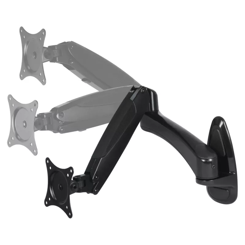 ARCTIC W1-3D - Sieninis monitoriaus laikiklis su dujų pakėlimo technologija, 8 kg, 33 cm (13 colių), 81,3 cm (32 coliai), 75 x 75 mm, 100 x 100 mm, juodas