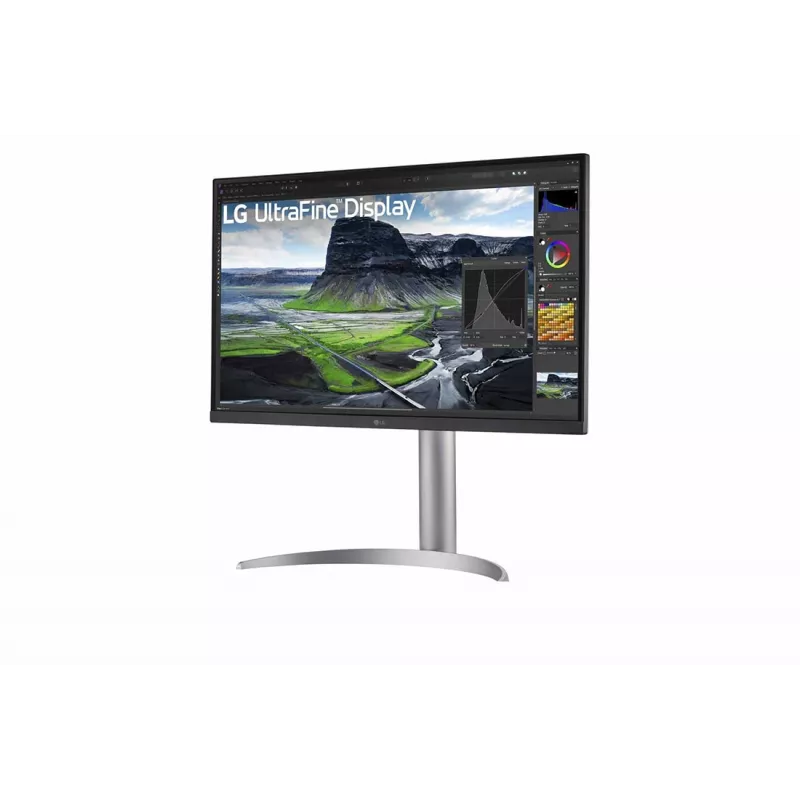 LG 27UQ850V-W monitorius 68.6 cm (27 colių) 3840 x 2160 pikselių 4K Ultra HD LCD Baltas
