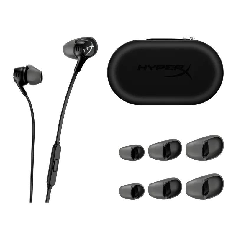 HyperX Cloud Earbuds II juodos spalvos ausinės