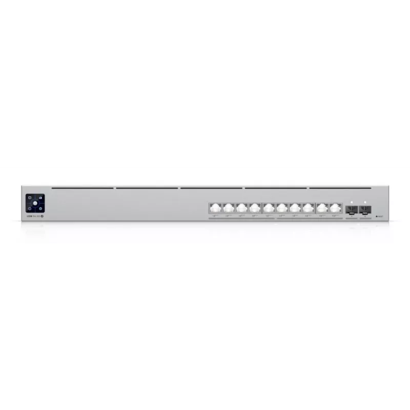 UBIQUITI NETWORKS Unifi Switch USW-PRO-XG-10-POE 1U, profesionalus 10 prievadų L3 jungiklis