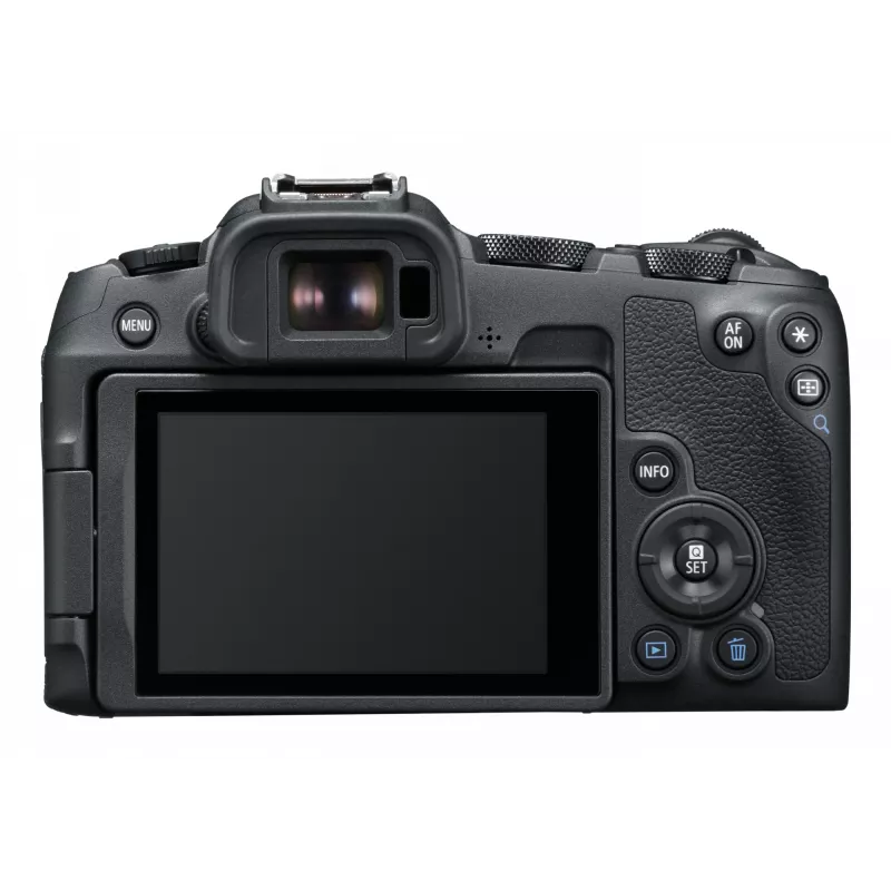 Veidrodinis fotoaparatas Canon EOS R8, 24,2 MP, 6000 x 4000 pikselių, CMOS, 4K Ultra HD, liečiamas ekranas, juodas
