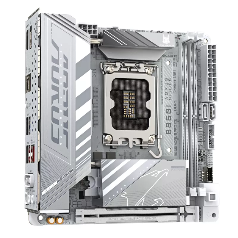 Motininė plokštė GIGABYTE B860I AORUS PRO ICE, Intel B860, LGA 1851, Mini-ITX