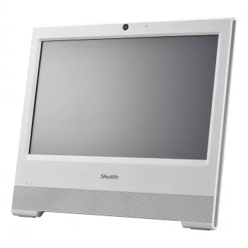 Shuttle All-In-One Barebone X50V9, 15,6 colio vieno lietimo ekranas (varžinis), Celeron 7305U, WiFi, IP54, be ventiliatoriaus, 24/7 nuolatinis darbas