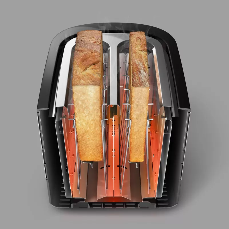 Philips Viva Collection HD2637/90 skrudintuvas 2 griežinėliams 950 W