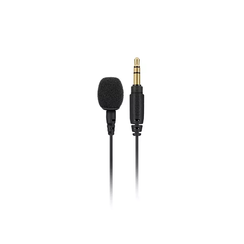 Lavalier mikrofonas RØDE LAVALIER GO – prisegamas, kondenserinis, įvairiakryptis, 3,5 mm, 20–20000 Hz, baltas/juodas
