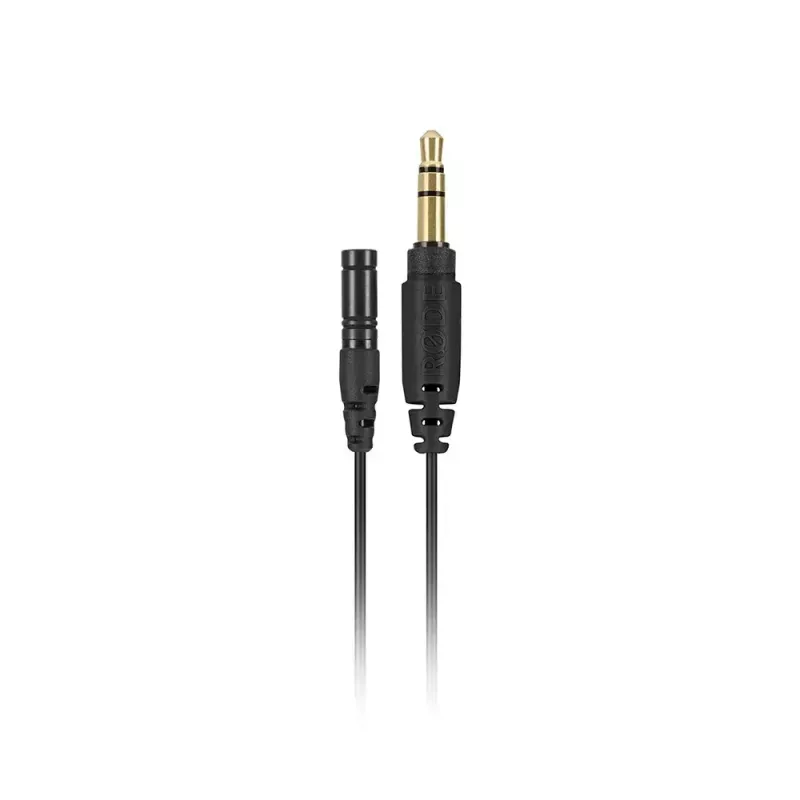 Lavalier mikrofonas RØDE LAVALIER GO – prisegamas, kondenserinis, įvairiakryptis, 3,5 mm, 20–20000 Hz, baltas/juodas