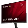 Viewsonic VA2708-4K-HD kompiuterio monitorius 68,6 cm (27 colių) 3840 x 2160 pikselių 4K Ultra HD LED juodas