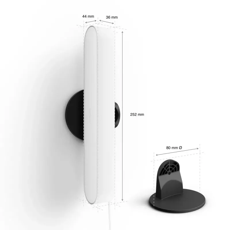 Philips Hue White and colour ambience Play šviesos juosta dviejų vienetų rinkinys