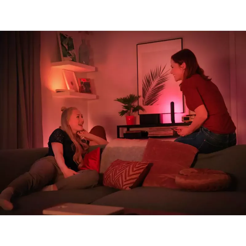 Philips Hue White and colour ambience Play šviesos juosta dviejų vienetų rinkinys