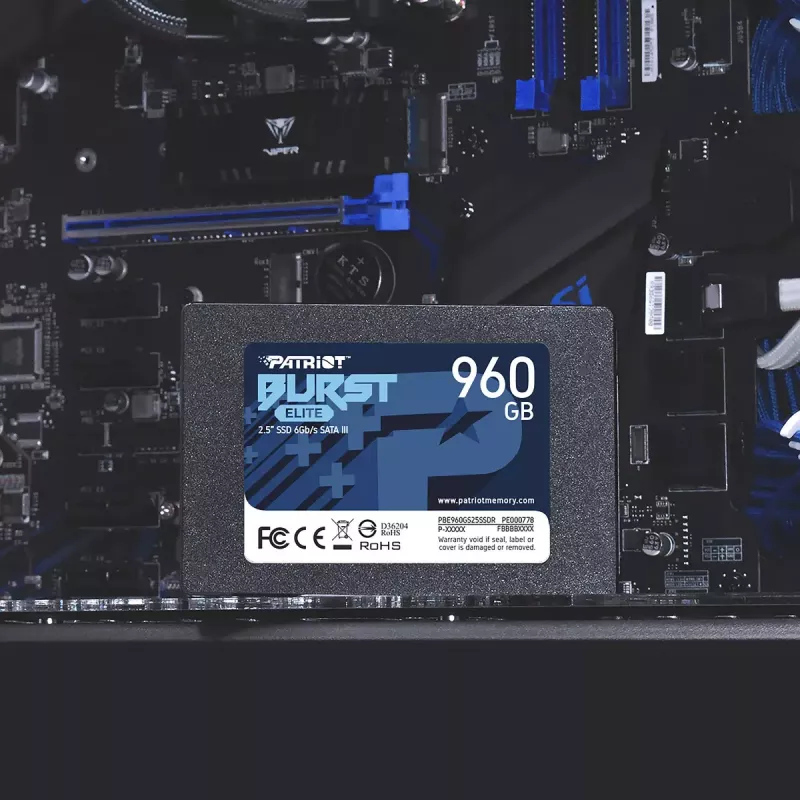 SSD diskas Patriot Memory 960 GB 2,5 colio SATA III PBE960GS25SSDR