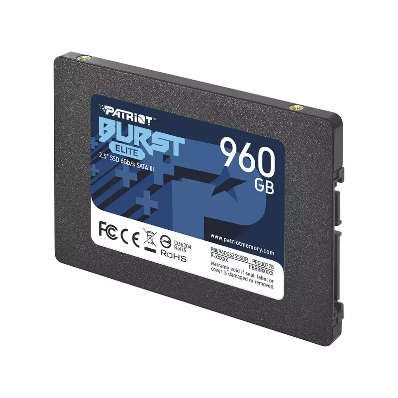 SSD diskas Patriot Memory 960 GB 2,5 colio SATA III PBE960GS25SSDR