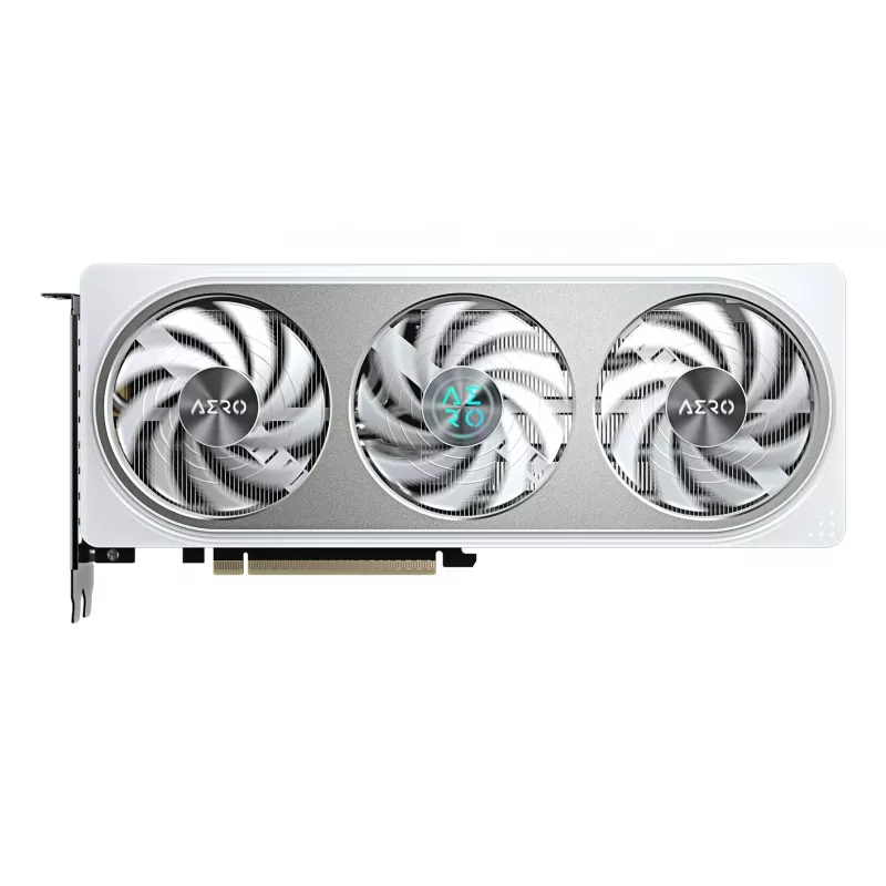 GIGABYTE GeForce RTX 5060 Ti AERO OC 16G vaizdo plokštė – 16 GB GDDR7, 128 bit, PCI-E 5.0, 2647 MHz, 3x DisplayPort, 1x HDMI, GV-N506TAERO OC-16GD