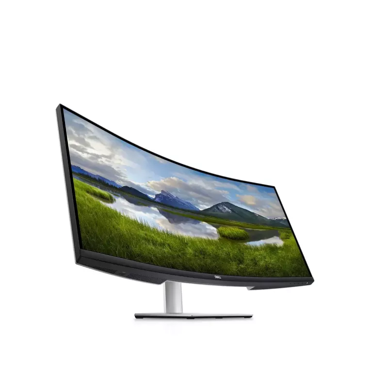 DELL S3423DWC monitor 86,4 cm (34 colių) 3440 x 1440 WQHD lenktas VA LCD juodas