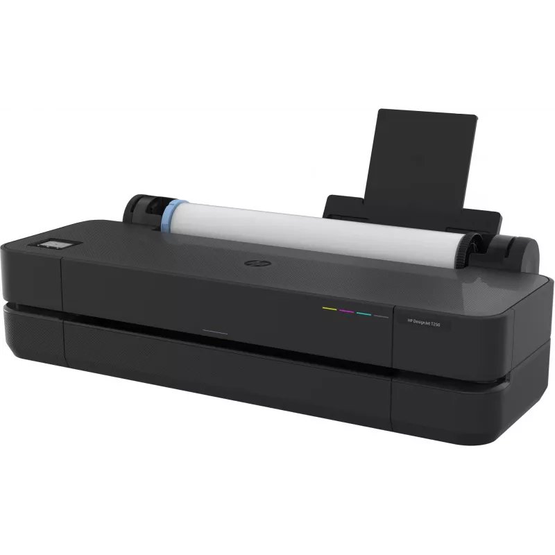 HP DesignJet T250 24 colių spausdintuvas 2025 m. leidimas, terminis rašalinis, 2400 x 1200 DPI, JPEG, URF, juoda, žydra, rausvai raudona, geltona, 2400 x 1200 DPI, 1 (žydra, rausvai raudona, geltona, juoda)