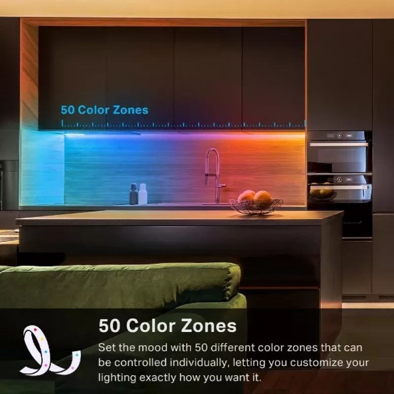 TP-Link Tapo L930-5 išmanioji LED juosta, RGB, 5 m, Wi-Fi, balta