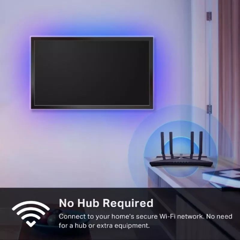 TP-Link Tapo L930-5 išmanioji LED juosta, RGB, 5 m, Wi-Fi, balta