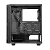 Korpusas CHIEFTEC GS-01B-OP Tower Juodas – grūdintas stiklas, RGB ventiliatoriai, tinka ATX/Micro-ATX, GPU iki 320 mm