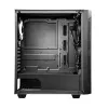 Korpusas CHIEFTEC GS-01B-OP Tower Juodas – grūdintas stiklas, RGB ventiliatoriai, tinka ATX/Micro-ATX, GPU iki 320 mm